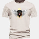 Regular Fit Orella Memorial Print Cotton T-Shirt