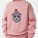 Chicago Bear Print Relax Fit Sweatshirt
