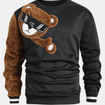 Sunglasses Teddy Bear Crew Neck Sweatshirt