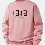 13:13 Print Relax Fit Sweatshirt