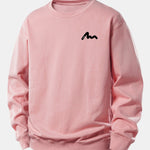 Letter Print Relax Fit Sweatshirt