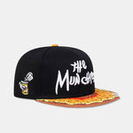 Take A Bite Of A Donut Shape Slogan Embroidery Baseball Cap