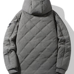 Faux Fur Lined Hooded Quilted Jacket