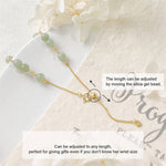 Buddha Stones Unique Natural Hetian Jade 14K Gold filled Luck Beaded Bracelet