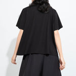 Women's Faux Two-piece Patchwork Loose T-shirt