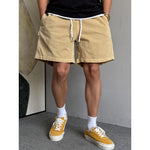 Summer Washed Retro Pure Cotton  Shorts