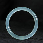Buddha Stones Natural Jade Healing Blessing Bangle Bracelet