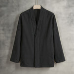 Winter Fleece V-neck Long-sleeved Shirt