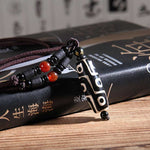 Buddha Stones Tibetan Nine-Eye Dzi Bead Wealth Necklaces & Pendants (Extra 35% Off | USE CODE: FS35)