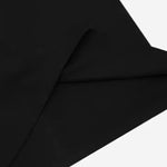 Loose Solid Color Slit Hem T-shirt