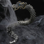 Buddha Stones Nordic Dragon Handmade Amulet Luck Protection Chain Bracelet