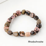 Natural Irregular Shape Crystal Stone Spiritual Awareness Bracelet