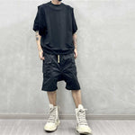 Loose Casual Pocket Workwear Shorts