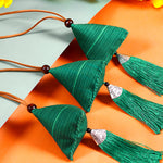 Buddha Stones Dragon Boat Festival Zongzi Pattern Sachet Protection Tassel Hanging Decoration