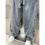 Casual Straight-leg Wide-leg Jeans