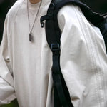 Loose Washed Crew Neck Casual Sweatshirt