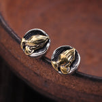 Buddha Stones 925 Sterling Silver Namaste Equality Stud Earrings