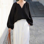 Pullover Loose Cover-up Shirt