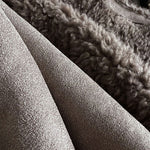 Sleeveless Faux Lamb Wool Vest