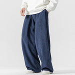 Corduroy Loose Straight Wide-leg Pants