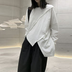 Irregular Long-sleeved Sweatshirt