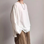 Crew Neck Linen Casual Loose T-shirt