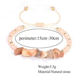 Buddha Stones Amethyst Purify Knit Bracelet