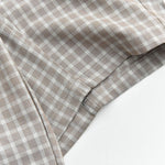 Womenâ€™s Plaid Anti-wrinkle Curved Trousers