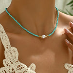 Minimal Pearl Necklace