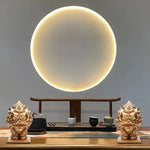 Buddha Stones Lion Statue Strength Resin Home Office Decoration