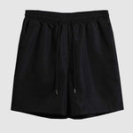 Men's color blocking striped printed casual shirt shorts set