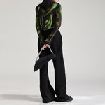 Gradient Smudged Round Neck T-shirt