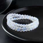 Buddha Stones Moonstone Healing Positive Bracelet