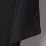 Simple Loose Pile Collar Short Sleeve T-Shirt