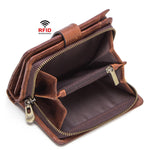 RFID Multifunctional Leather Wallet