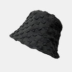 Wrinkle Checkerboard Bucket Hat