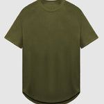 Men's Mesh Breathable Quick-Dry Elastic Solid Color Casual T-shirt