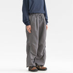 Pleated Quick-drying Reflective Strip Loose Drawstring Pants