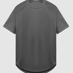 Men's Mesh Breathable Quick-Dry Elastic Solid Color Casual T-shirt
