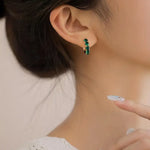 Coastal-Inspired Gold Drop Earrings