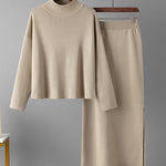 Zeagoo Women's Casual Loose Fashion Long Skirt Two-piece Set