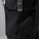 Men's Strap Design Multi-Pocket Cargo Pants
