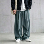 Japanese Lightweight Drawstring Straight-leg Casual Pants