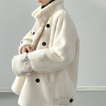 Retro Lambswool Thickened Cotton Jacket