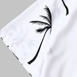 Men's Hawaiian Floral Print Resort Short Sleeve Shirt
