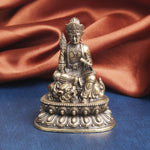 Buddha Stones Manjusri Bodhisattva Serenity Copper Statue Decoration