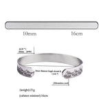 Buddha Stones The Day I Lost You Memorial Harmony Bracelet Bangle
