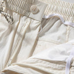 Multi-pocket Loose Curved Trousers