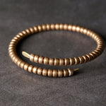 Buddha Stones Vintage Design Copper Balance Adjustable Cuff Bracelet
