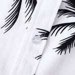 Men's Hawaiian Floral Print Resort Short Sleeve Shirt